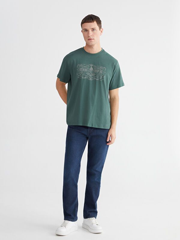 Moudda LC Waikiki - T-shirt imprimé manches courtes en jersey pour Homme - Tunisie 2