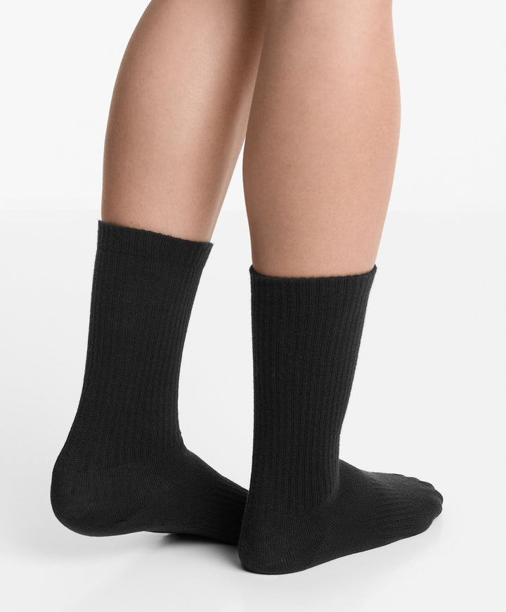 Moudda Oysho - lot de 3 paires de chaussettes de sport classiques en coton mélangé pour femme - Tunisie 2