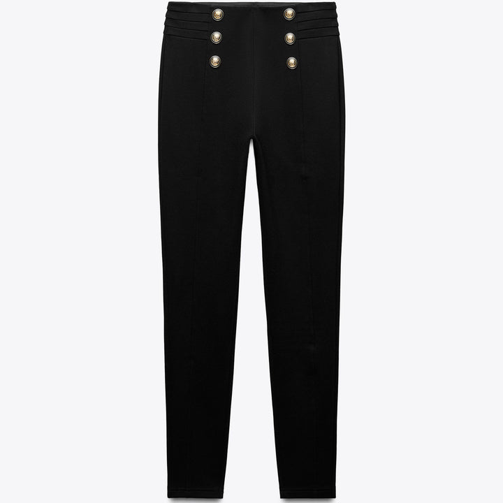 Moudda ZARA - Legging bouton écusson coupes - Tunisie 4