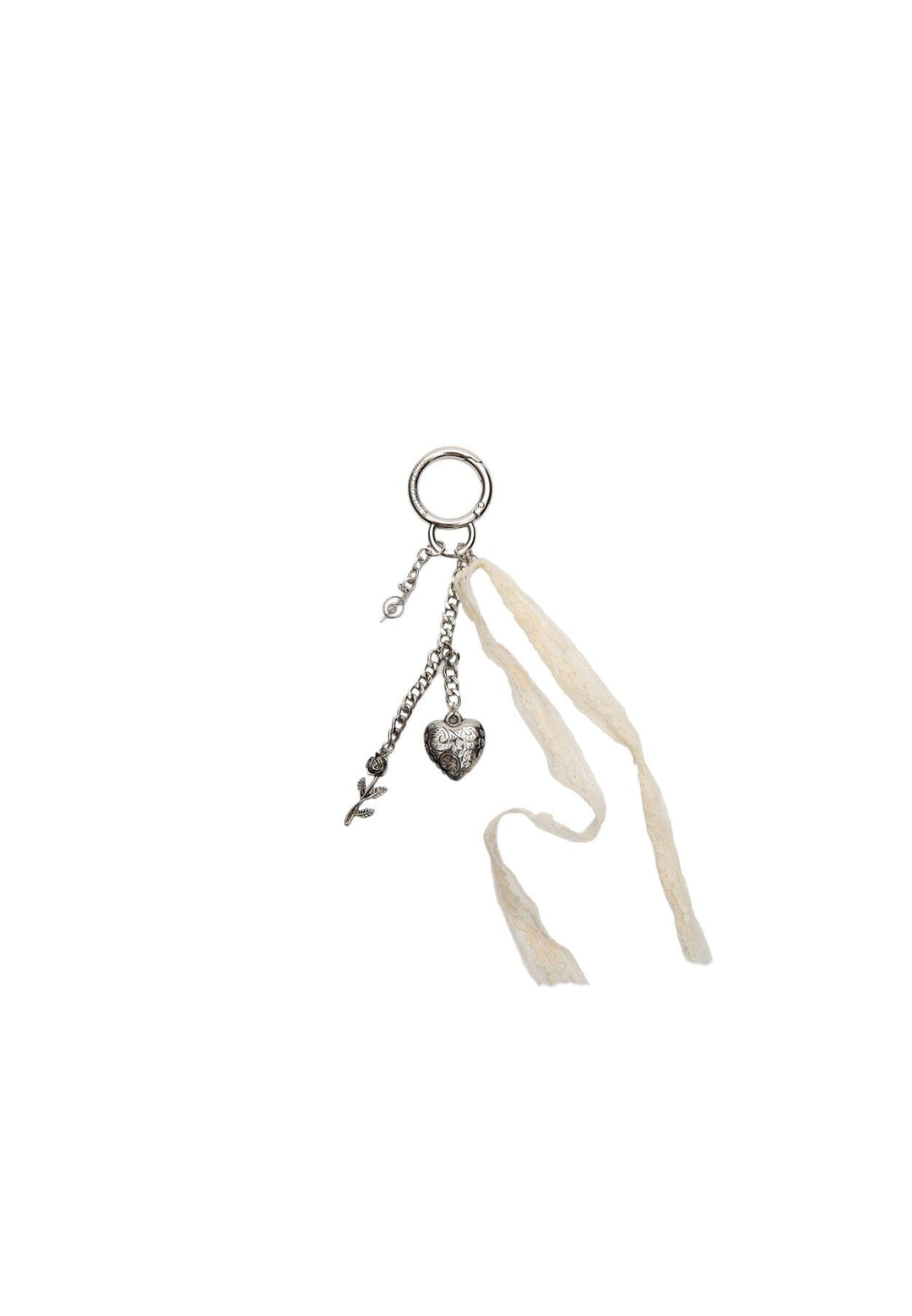 Moudda STRADIVARIUS - Porte-Clés Nœud Cœur et Rose - Tunisie 1
