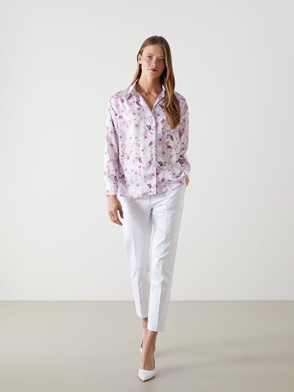 Moudda LC Waikiki - Chemise manches longues en tissu pour Femme - Tunisie 2