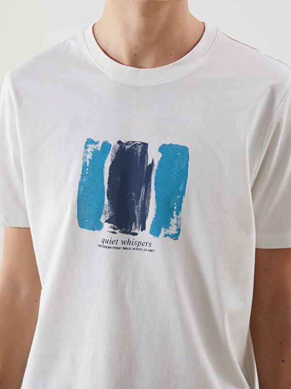 Moudda LC Waikiki - T-shirt imprimé manches courtes en jersey - Tunisie 3