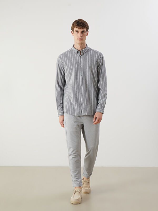 Moudda LC Waikiki - Chemise tissée à manches longues pour Hommes - Tunisie 2