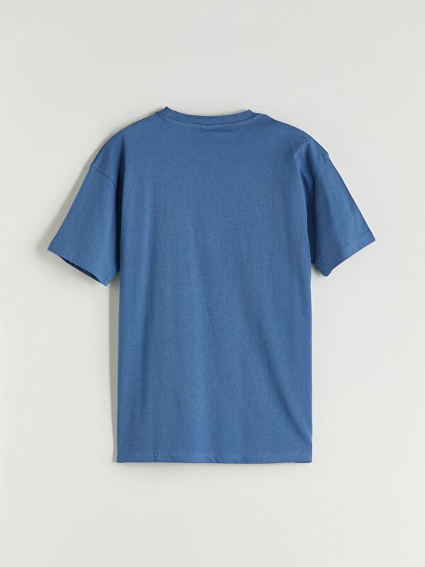 Moudda LC Waikiki - T-shirt en jersey manches courtes Garçon Bleu terne - Tunisie 3