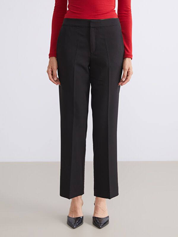 Moudda LC Waikiki - Pantalon tissé moyen Femme Noir - Tunisie 2