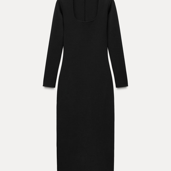 Moudda ZARA - Robe Longue Manches Longues Sculptante - Tunisie 2