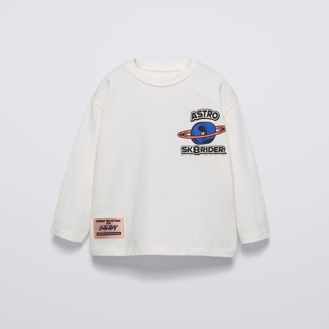 Moudda ZARA - T-shirt enfant imprimé skate spatial - Tunisie 1