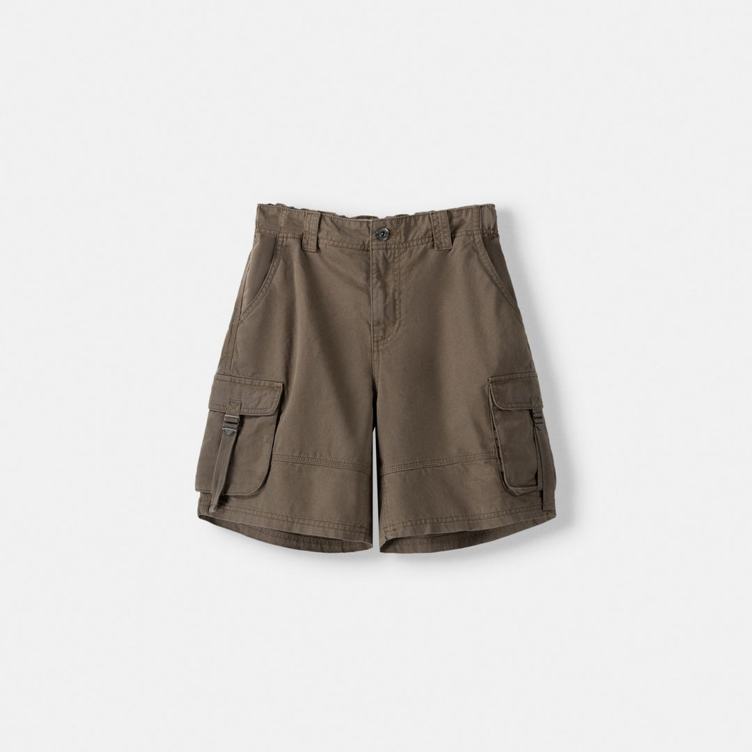 Moudda BERSHKA - Short cargo en coton avec sangles - Tunisie 1