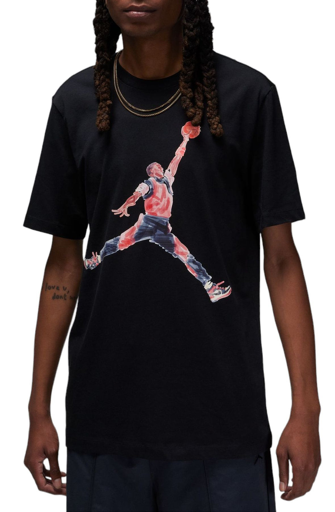 Moudda Nike - M J Brand Jm Wtrclr Ss Crew - Tunisie 1