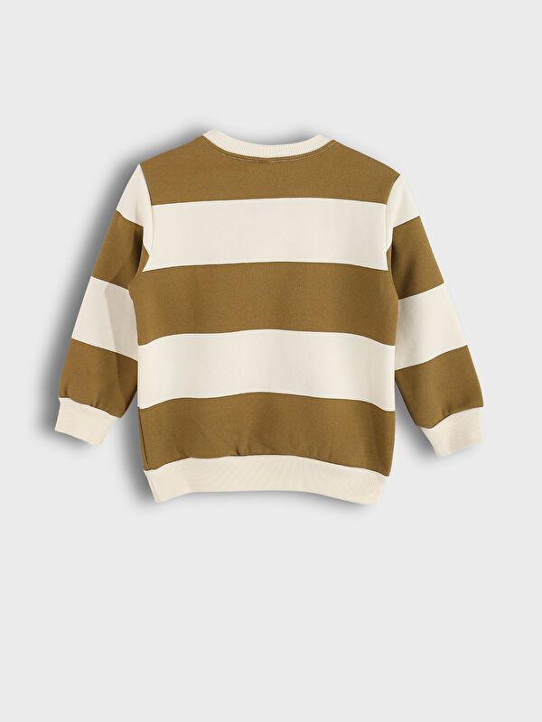 Moudda LC Waikiki - Pack sweatshirt jersey Garçon Beige clair - Tunisie 5