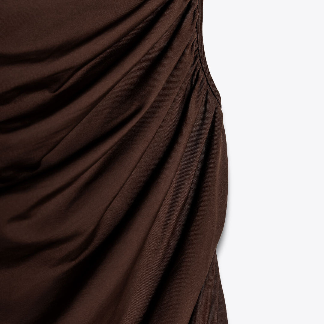 Moudda ZARA - Top Asymétrique - Fronces & Polyamide - Tunisie 3