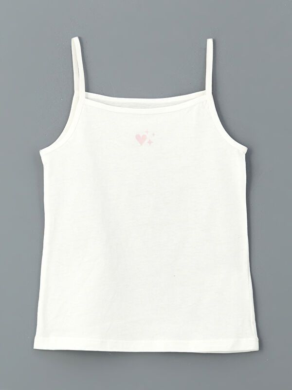 Moudda LC Waikiki - Débardeur en jersey Fille Ecru - Tunisie 2