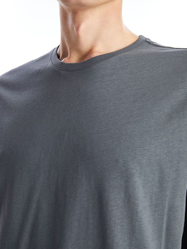 Moudda LC Waikiki - T-shirt basique col rond manches courtes en jersey - Tunisie 3