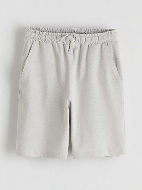 Moudda LC Waikiki - Short en jersey basique pour Garçon couleur Gris clair - Tunisie 1