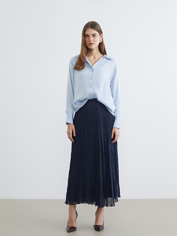 Moudda LC Waikiki - Chemise manches longues en tissu pour Femme - Tunisie 2