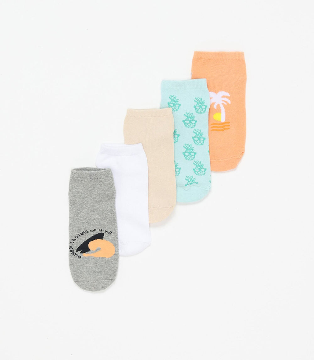 Moudda Lefties - Pack 5 Chaussettes Sport - Beach - Tunisie 2