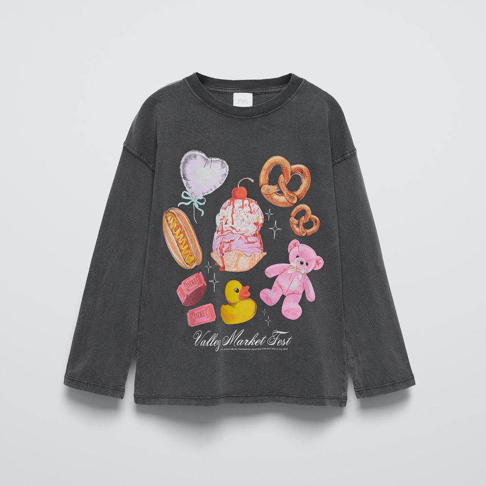 Moudda ZARA - T-shirt éléments coquette - Tunisie 2