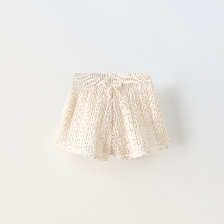 Moudda ZARA - Short maille enfant Twinset nœuds crudo - Tunisie 1
