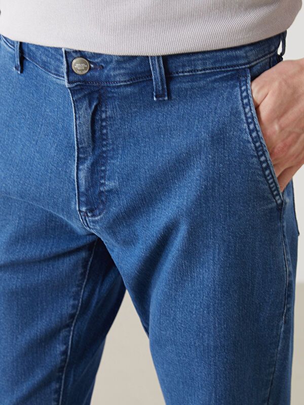 Moudda LC Waikiki - pantalon tissé en denim pour Hommes - Tunisie 3