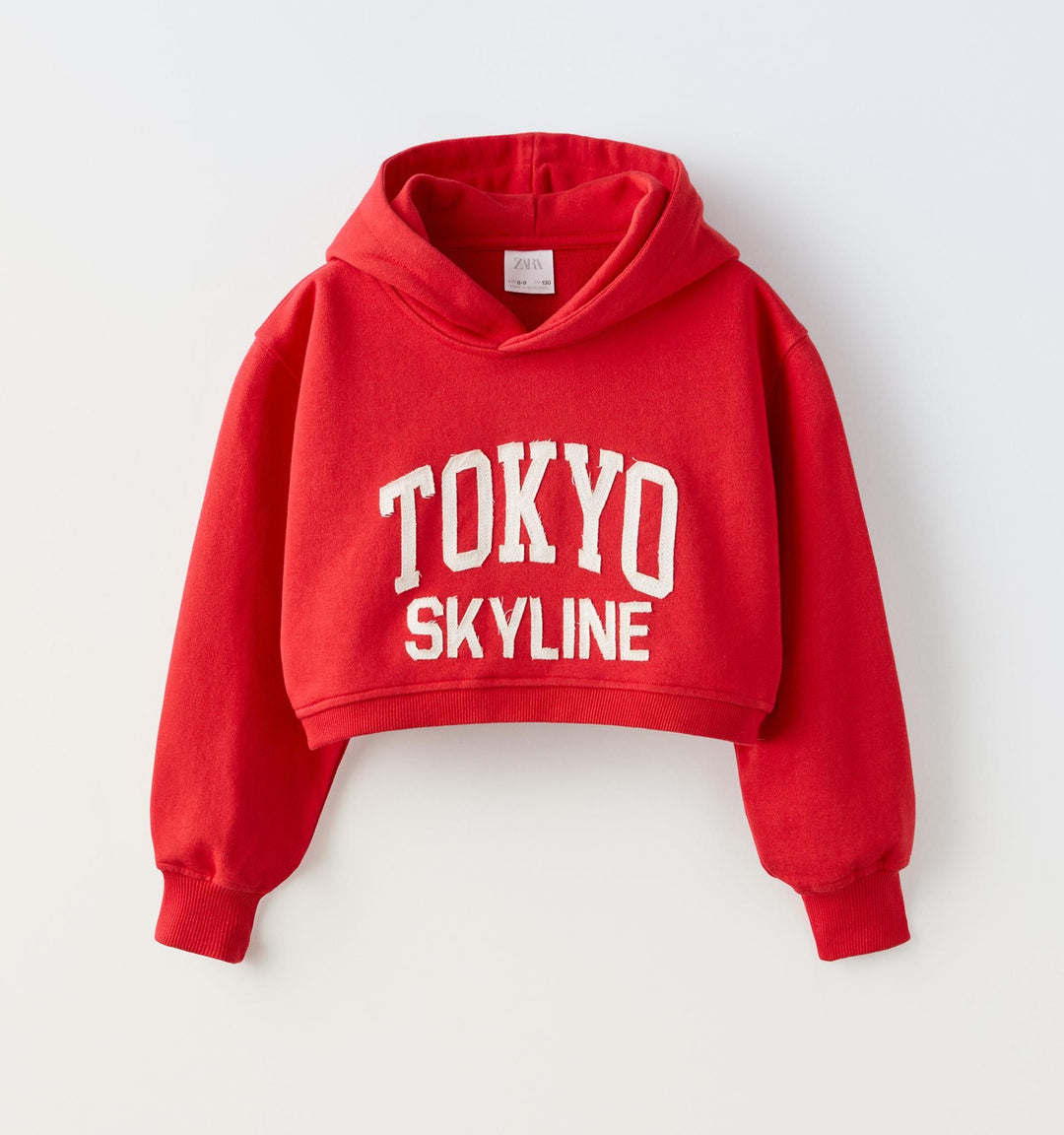 Moudda ZARA - Sweat fille court brodé - Tunisie 2