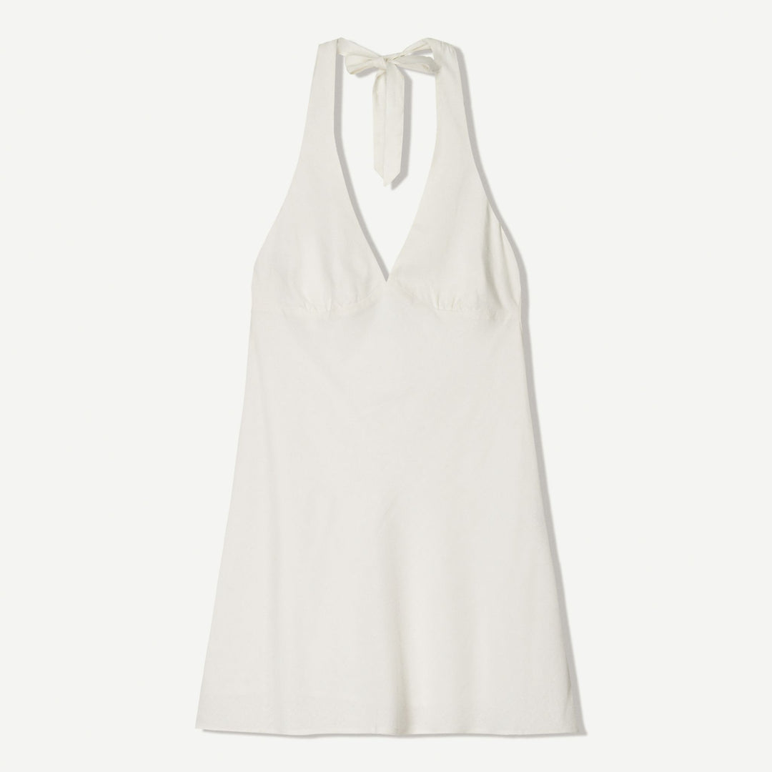 Moudda BERSHKA - Robe Mini Halter - Lin - Tunisie 2