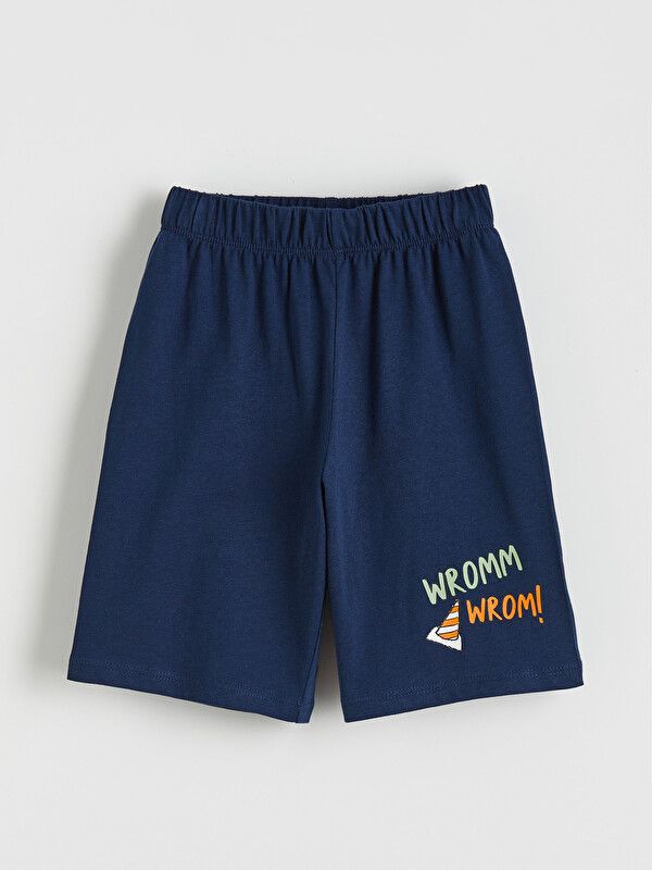Moudda LC Waikiki - Short-Capri manches courtes pour Garçon couleur Blanc imprimé - Tunisie 4