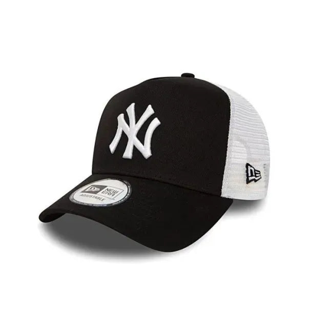 Moudda New Era - Casquette A-Frame Trucker New York Yankees Noir - Tunisie 2