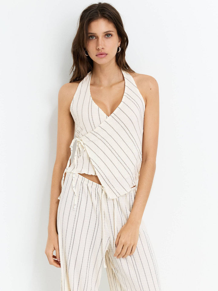 Moudda PULL & BEAR - Top - Bambula & Rayures - Tunisie 2
