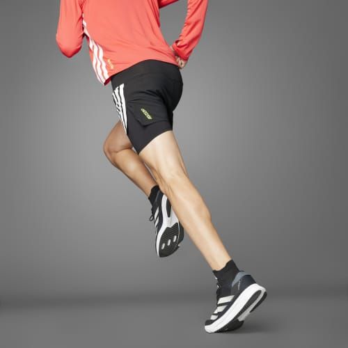 Moudda Adidas - Short poche gel 2 en 1 Adizero Running - Tunisie 5