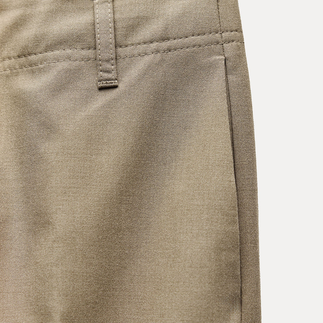 Moudda ZARA - Pantalon droit, ourlet replié, passants - Tunisie 3