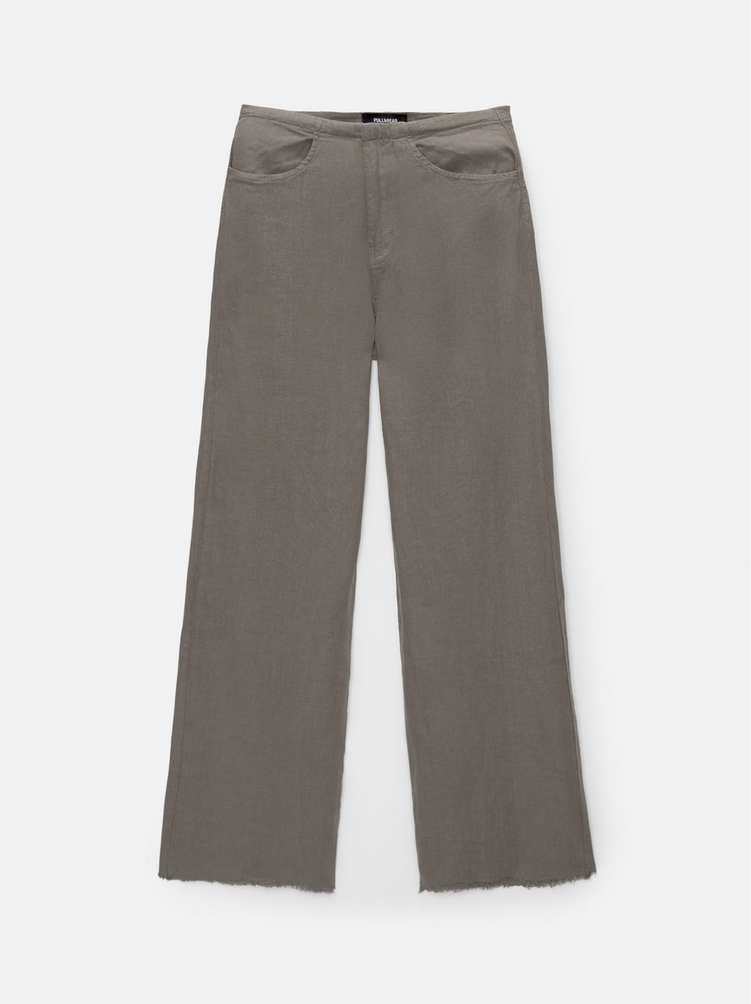 Moudda PULL & BEAR - Pantalon Cinq Poches Détail Désfilé Lin - Tunisie 1