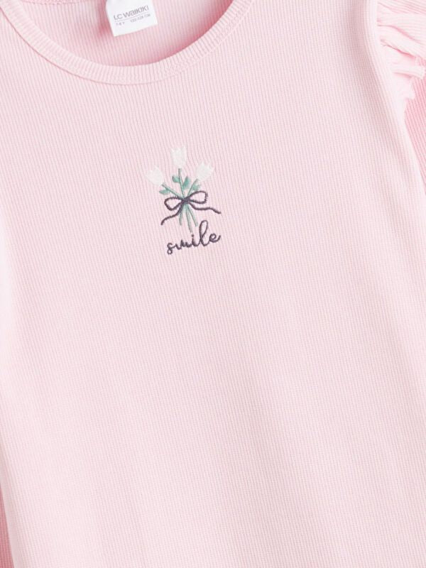 Moudda LC Waikiki - Sous-vêtement jersey pyjama manches longues milieu pour Filles - Tunisie 3