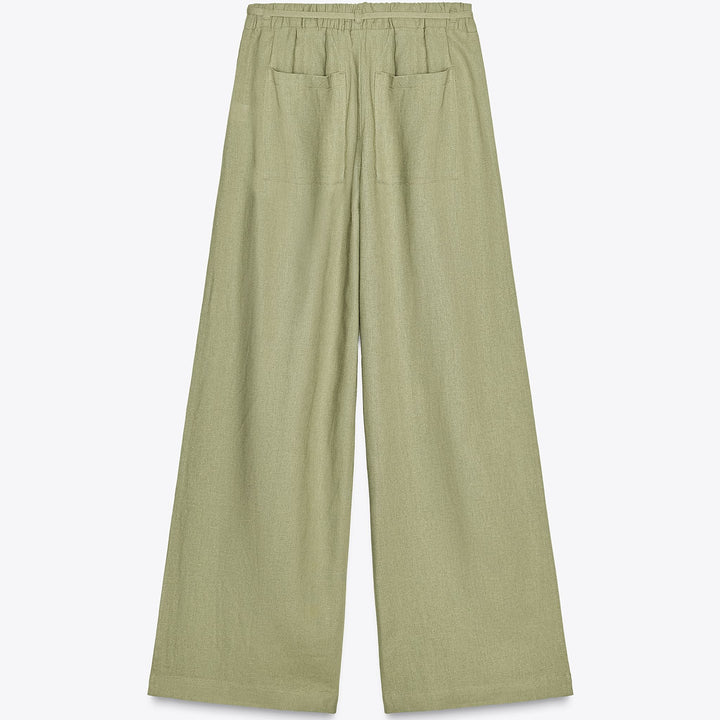 Moudda ZARA - Pantalon Wide Leg - Lin/Viscose & Ceinture - Tunisie 2