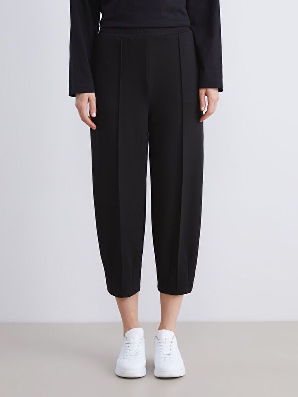 Moudda LC Waikiki - Pantalon jersey Femme Noir - Tunisie 2