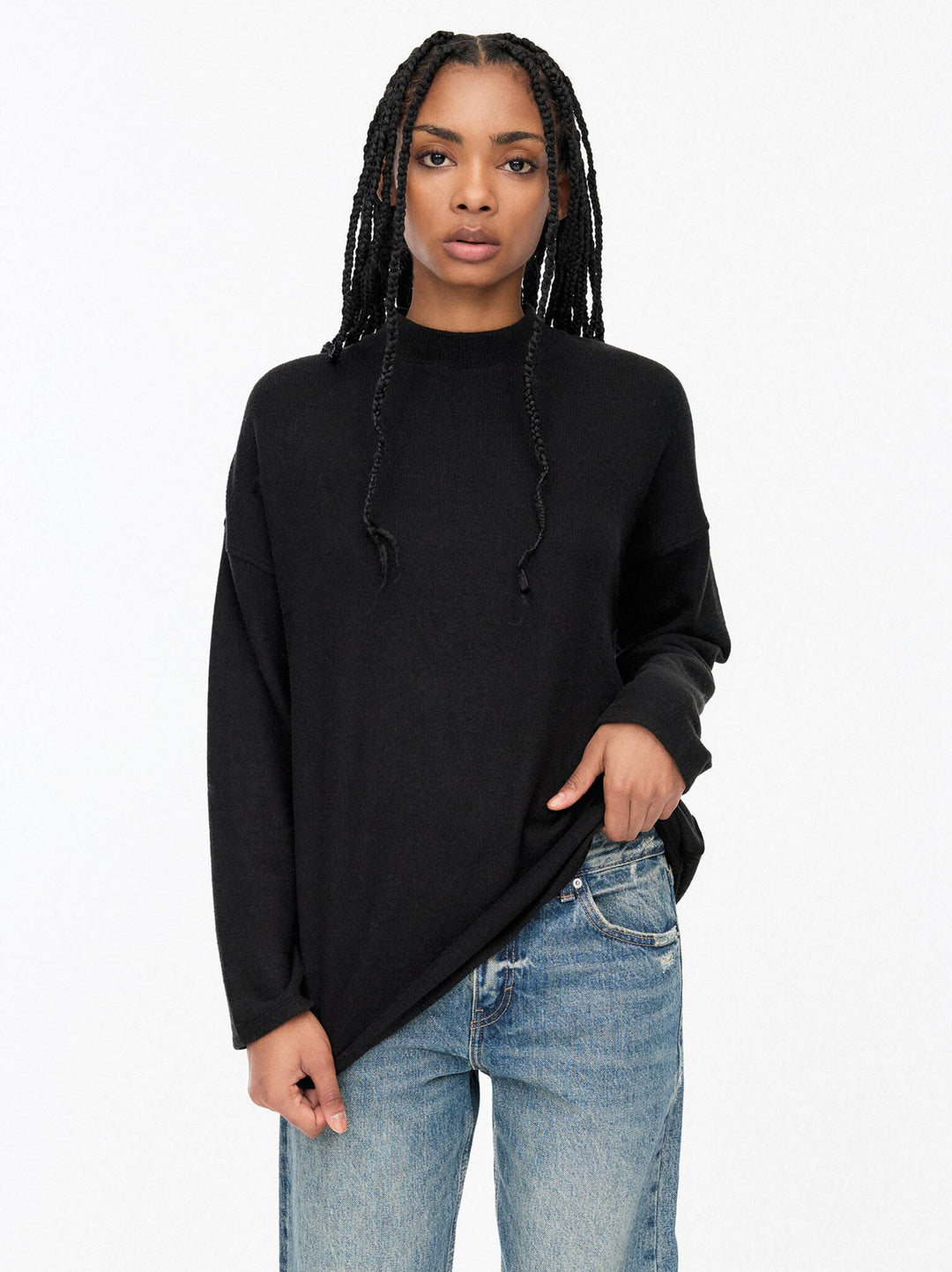 Moudda PULL & BEAR - Pull Soft Touch - Col Haut - Tunisie 2