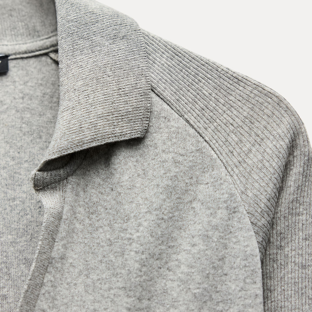 Moudda ZARA - T-shirt bi-matière, col en V, manches longues - Tunisie 3