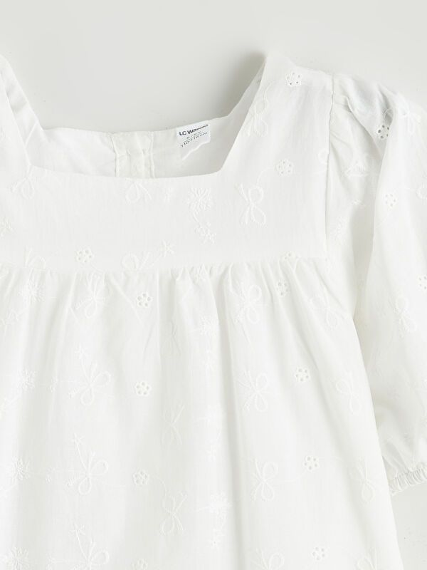 Moudda LC Waikiki - Robe manches courtes en tissu pour Fille - Tunisie 2