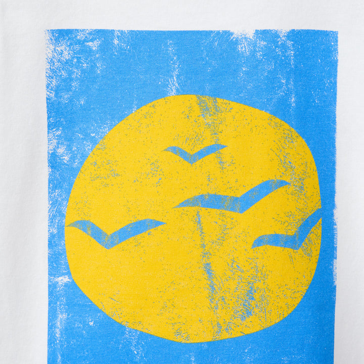 Moudda ZARA - T-Shirt Enfant - Soleil, Oiseaux & Étiquette Brodée - Tunisie 4