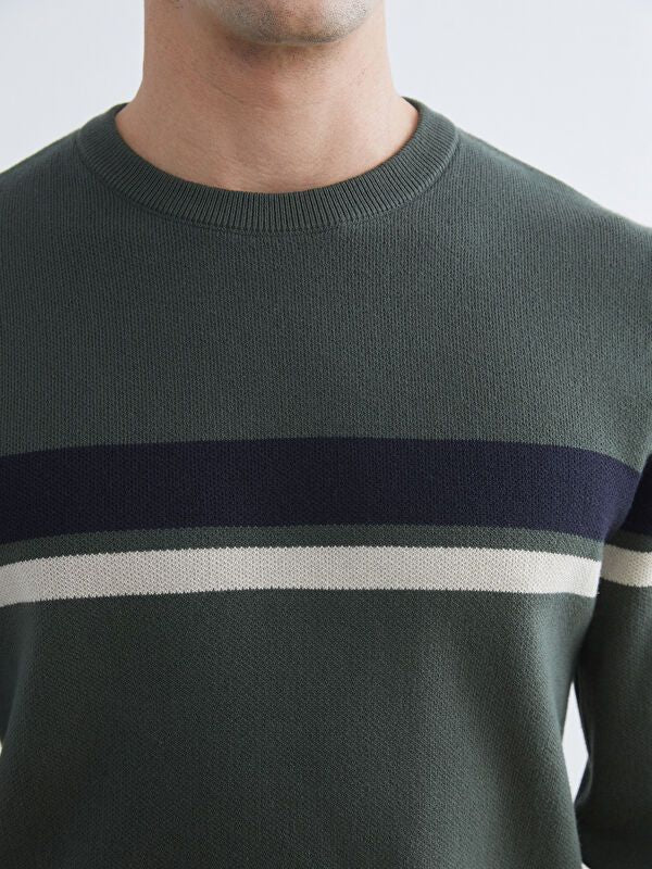 Moudda LC Waikiki - Pull rayé en tricot pour Homme - Tunisie 3
