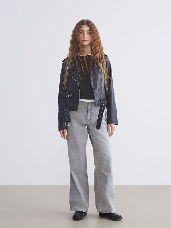 Moudda LC Waikiki - Manteau léger en similicuir pour Femme - Tunisie 2