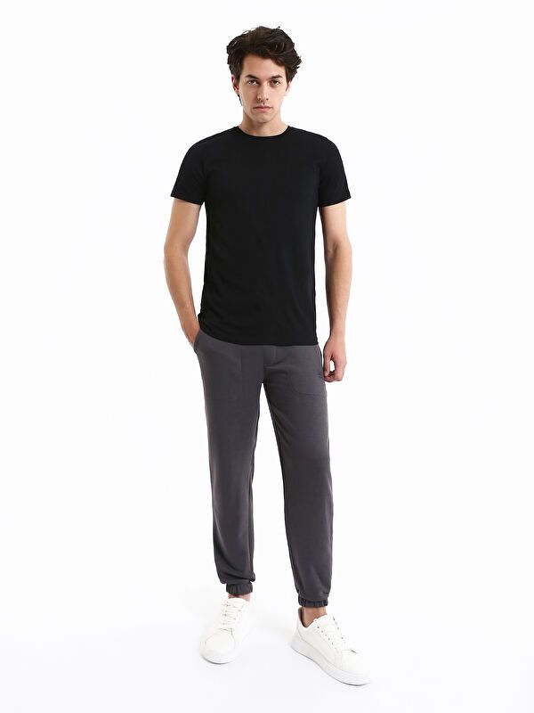 Moudda LC Waikiki - T-shirt basique à col rond et manches courtes pour Hommes - Tunisie 2