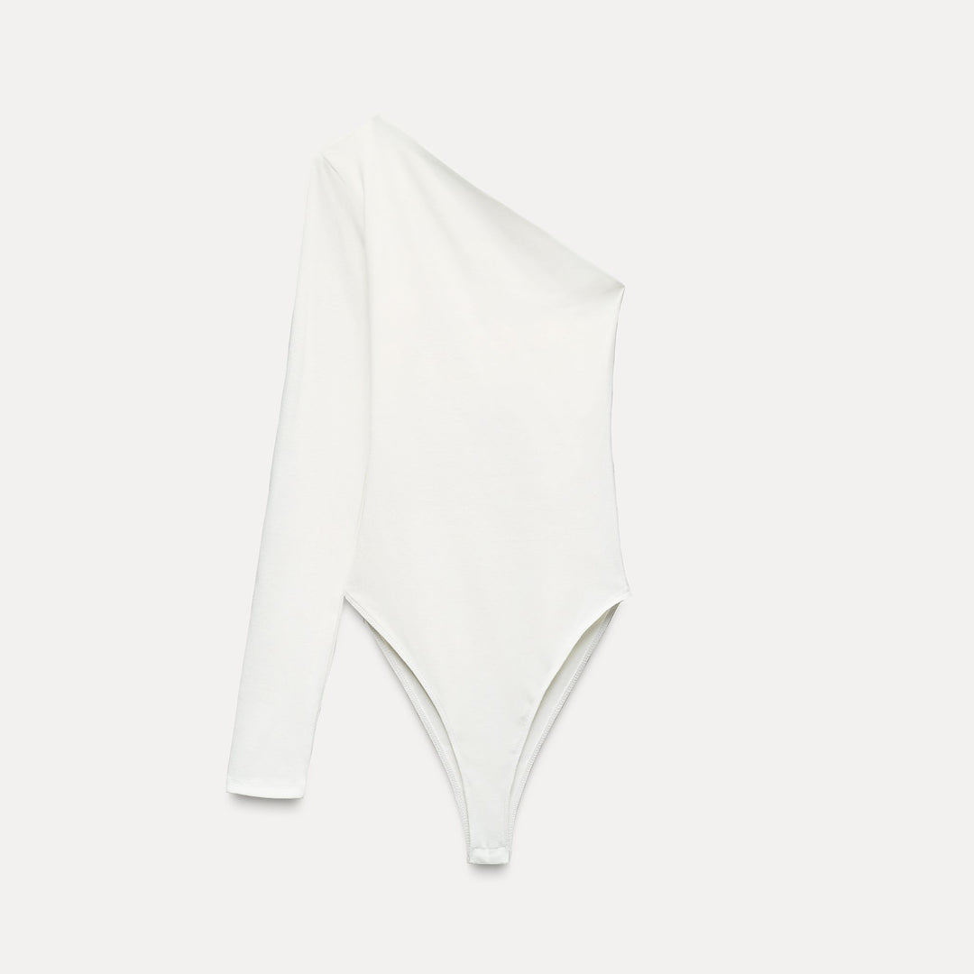 Moudda ZARA - Body Asymétrique Coton et Lycra - Tunisie 1