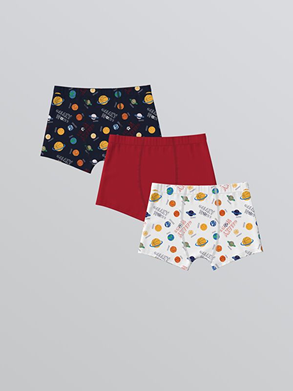 Moudda LC Waikiki - Boxer jersey Garçon Imprimé marine - Tunisie 1