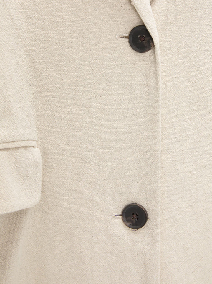Moudda PULL & BEAR - Manteau Rustique Écru - Tunisie 3