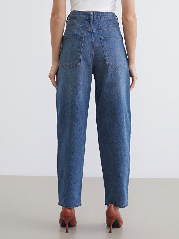 Moudda LC Waikiki - Pantalon en jean pour Femme couleur Rodeo Bleu indigo moyen - Tunisie 4