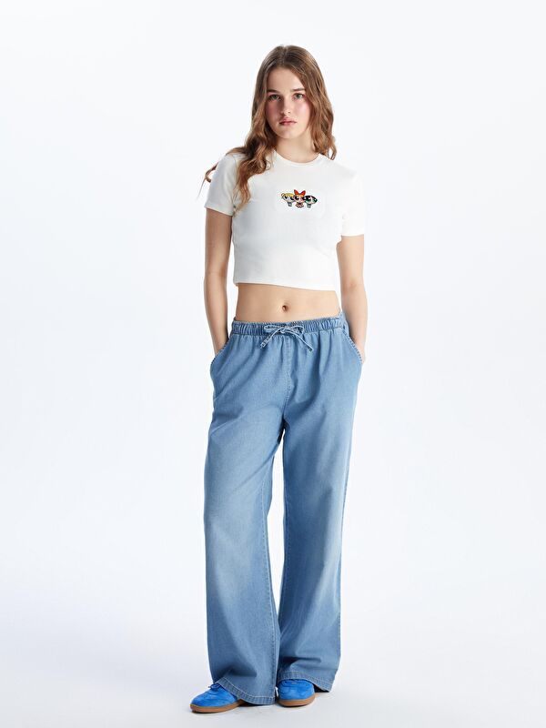 Moudda LC Waikiki - pantalon tissé en jean pour Femmes - Tunisie 1