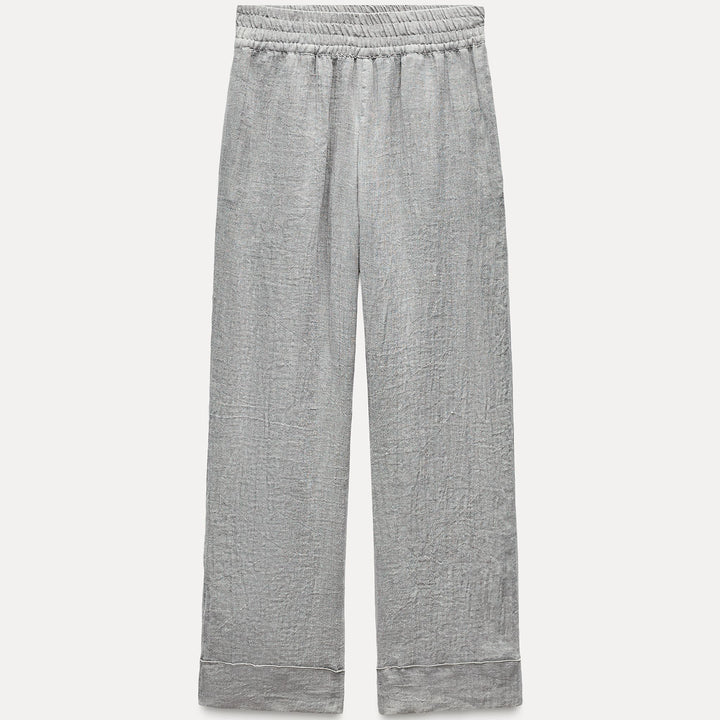 Moudda ZARA - Combinaison 505 pantalon ample élastique 100% lin - Tunisie 2