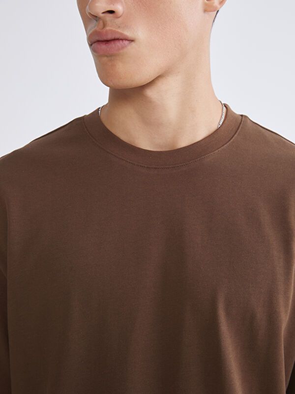 Moudda LC Waikiki - T-shirt basique manches courtes en jersey - Tunisie 3