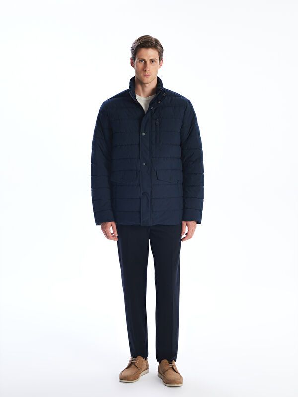 Moudda LC Waikiki - Manteau matelassé en nylon Homme Marine - Tunisie 2