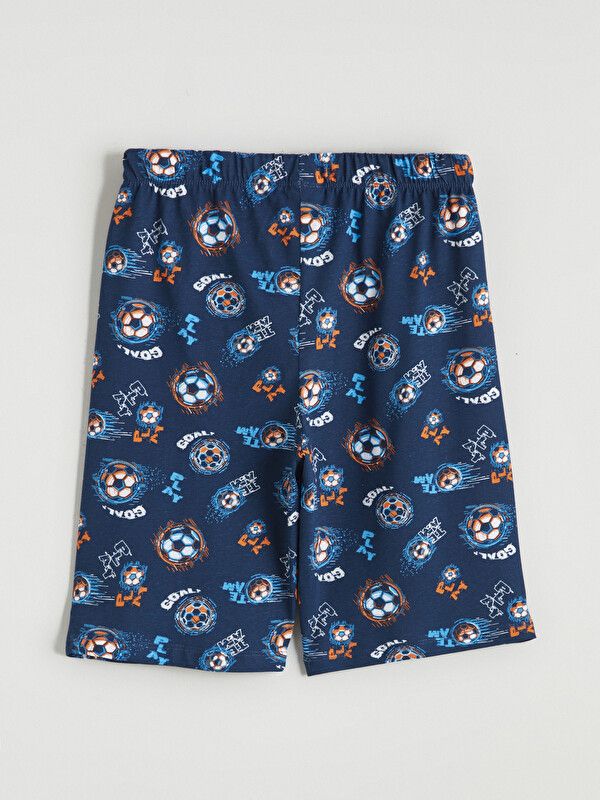 Moudda LC Waikiki - Bas de pyjama en jersey pour Garçon couleur Bleu marine imprimé - Tunisie 7